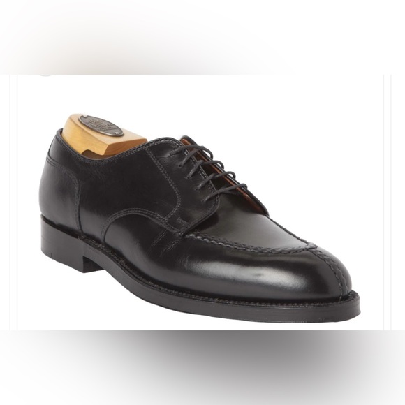 Alden 961 - Norwegian Split Toe Blucher in Black Calfskin - Picture 1 of 10